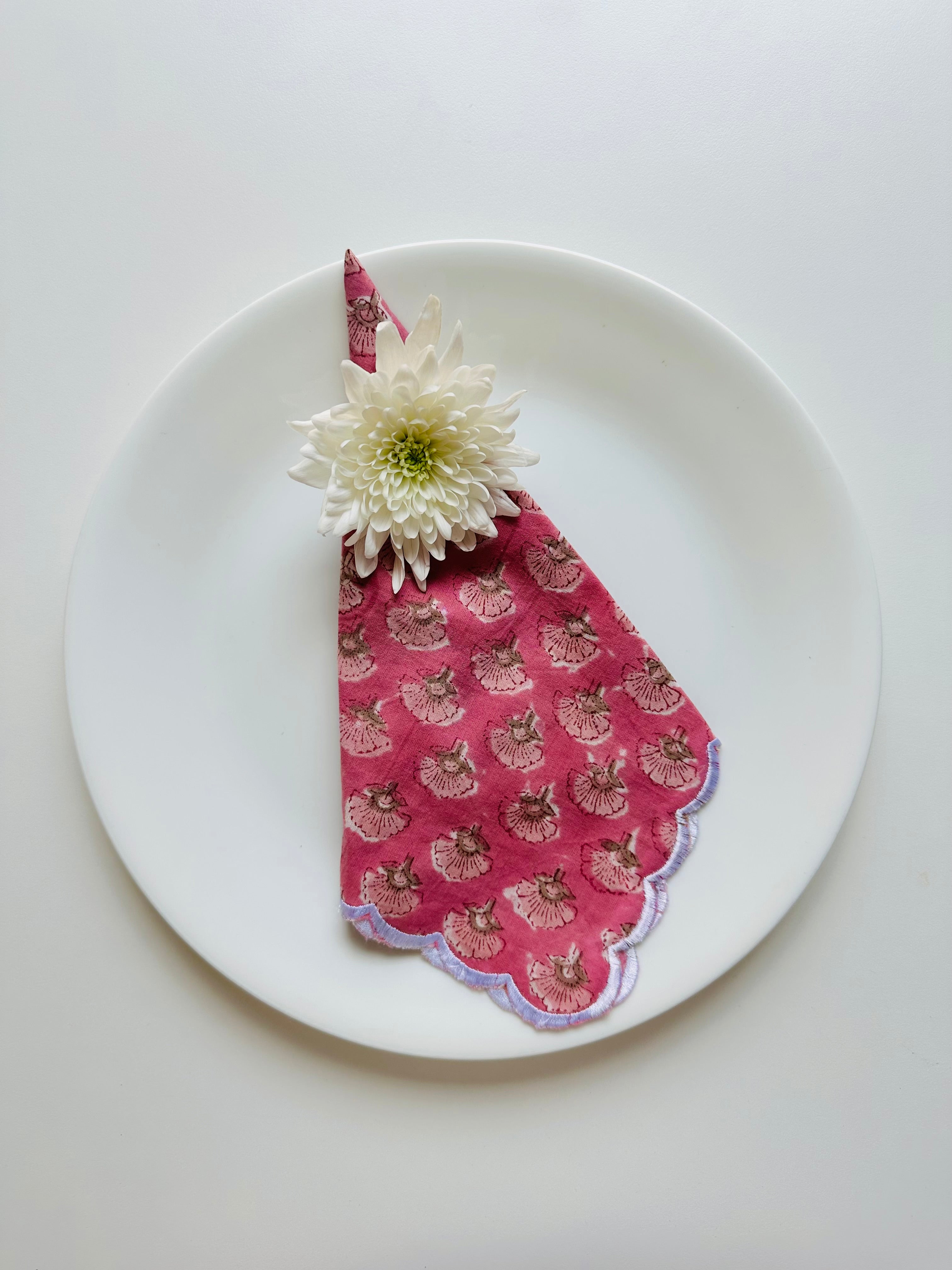 Block Printed Cotton Napkin