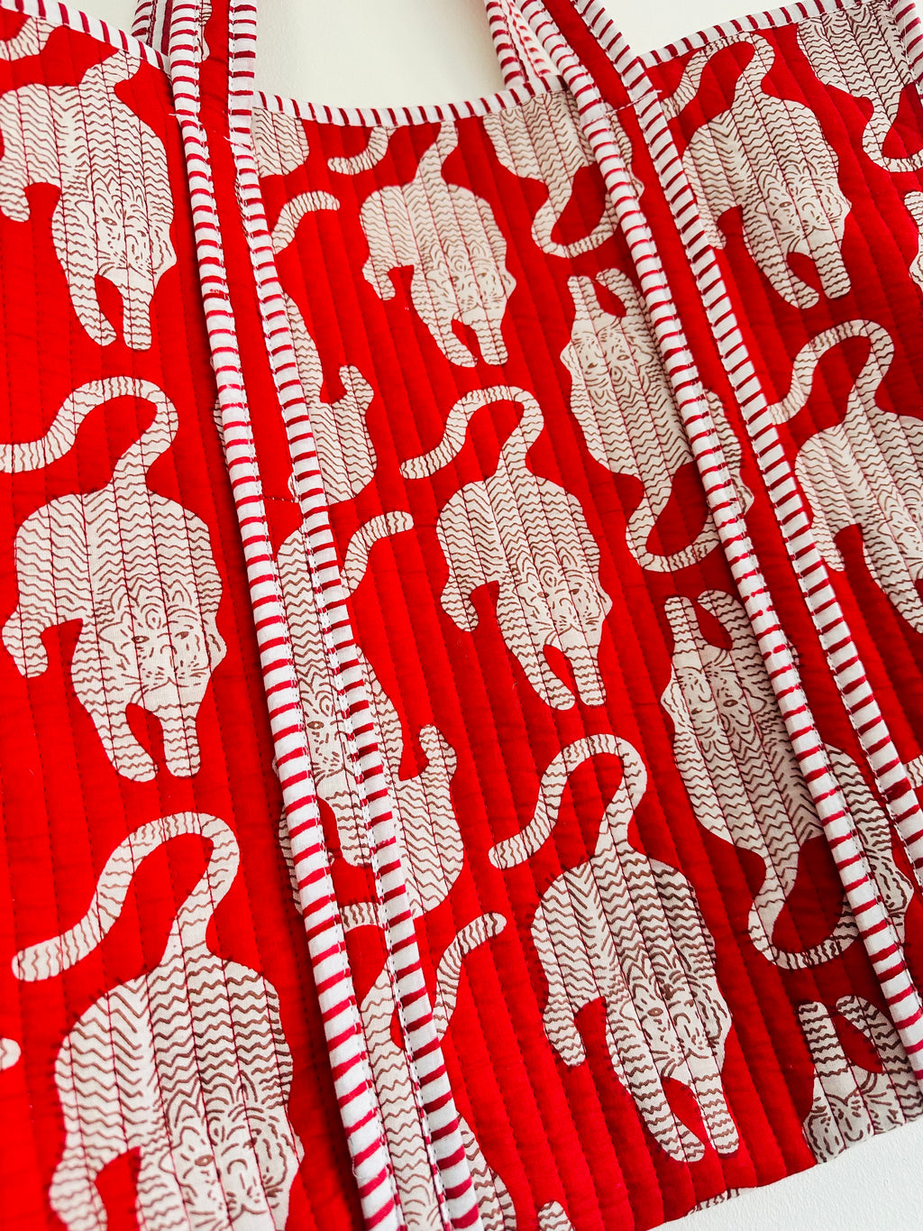 Handblock Printed Tote Bag