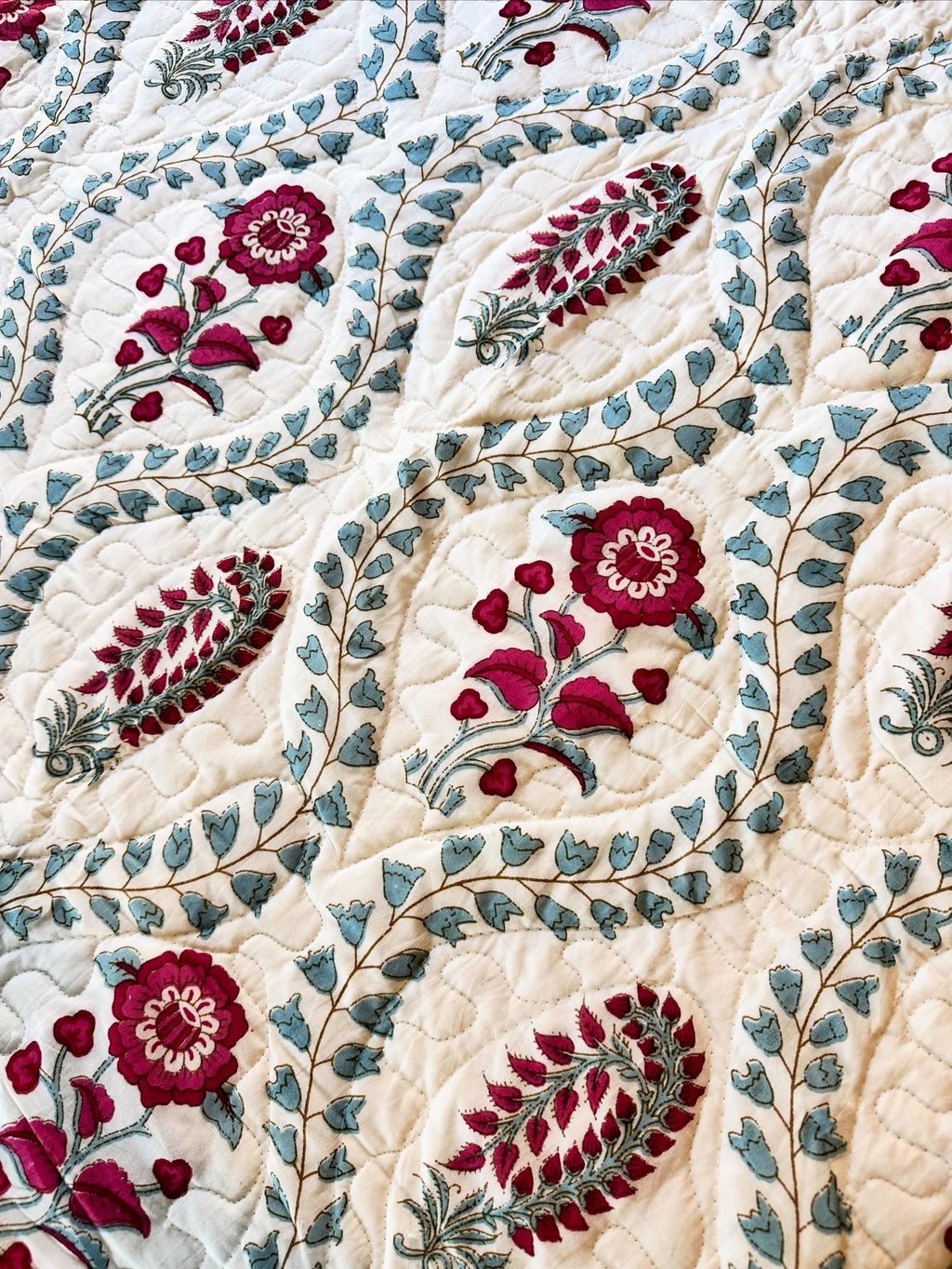 Reversible Quilted Bedspread