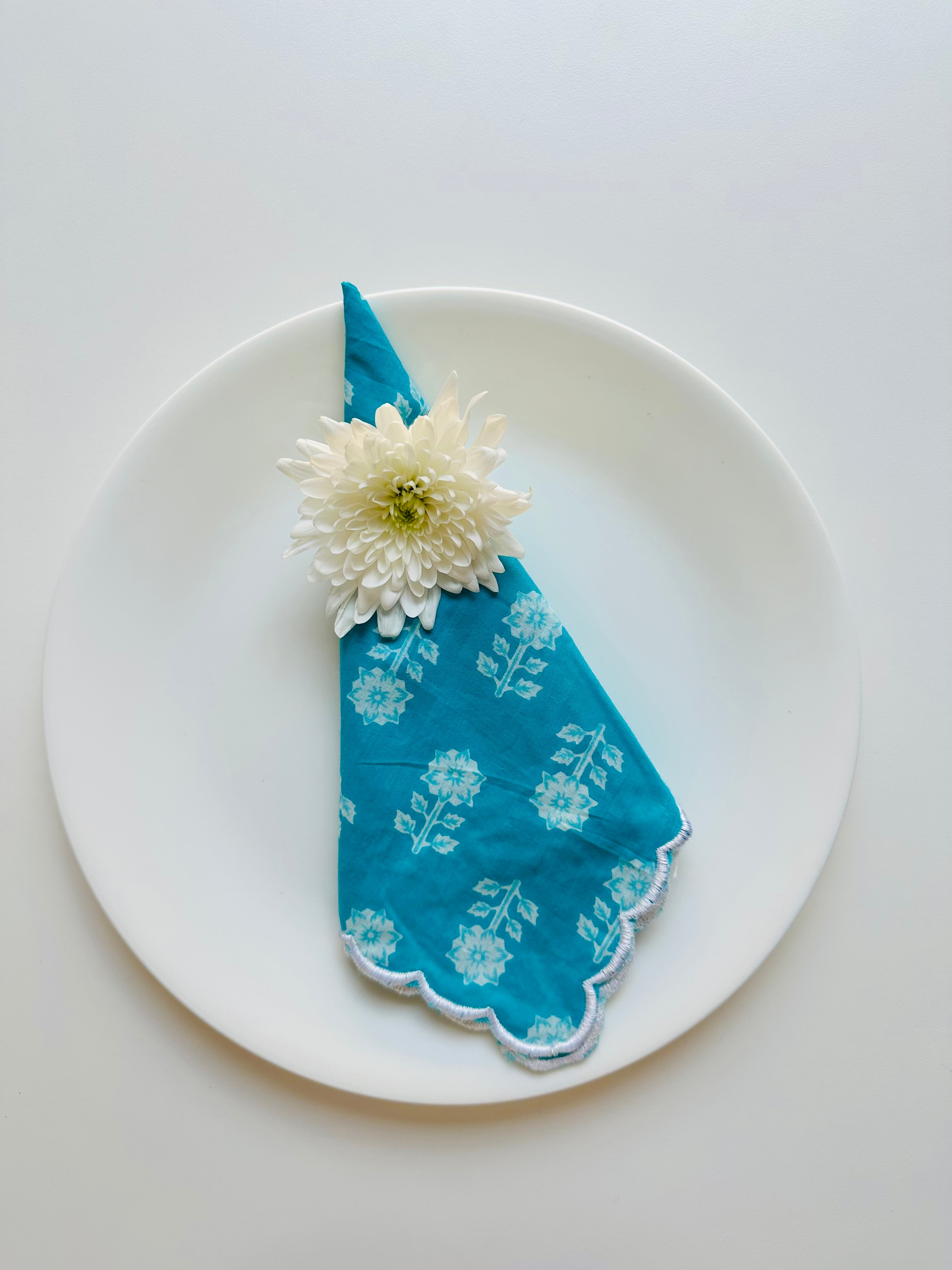 Block Printed Cotton Napkin