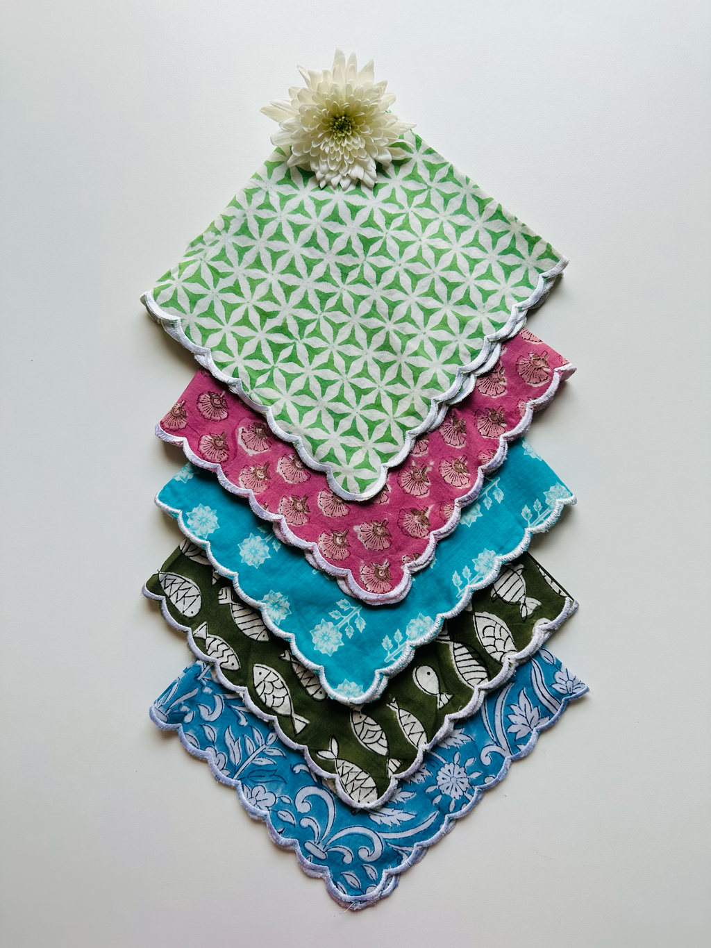 Block Printed Cotton Napkin