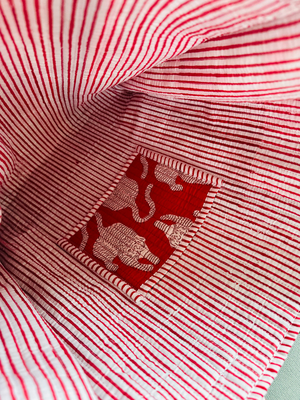 Handblock Printed Tote Bag