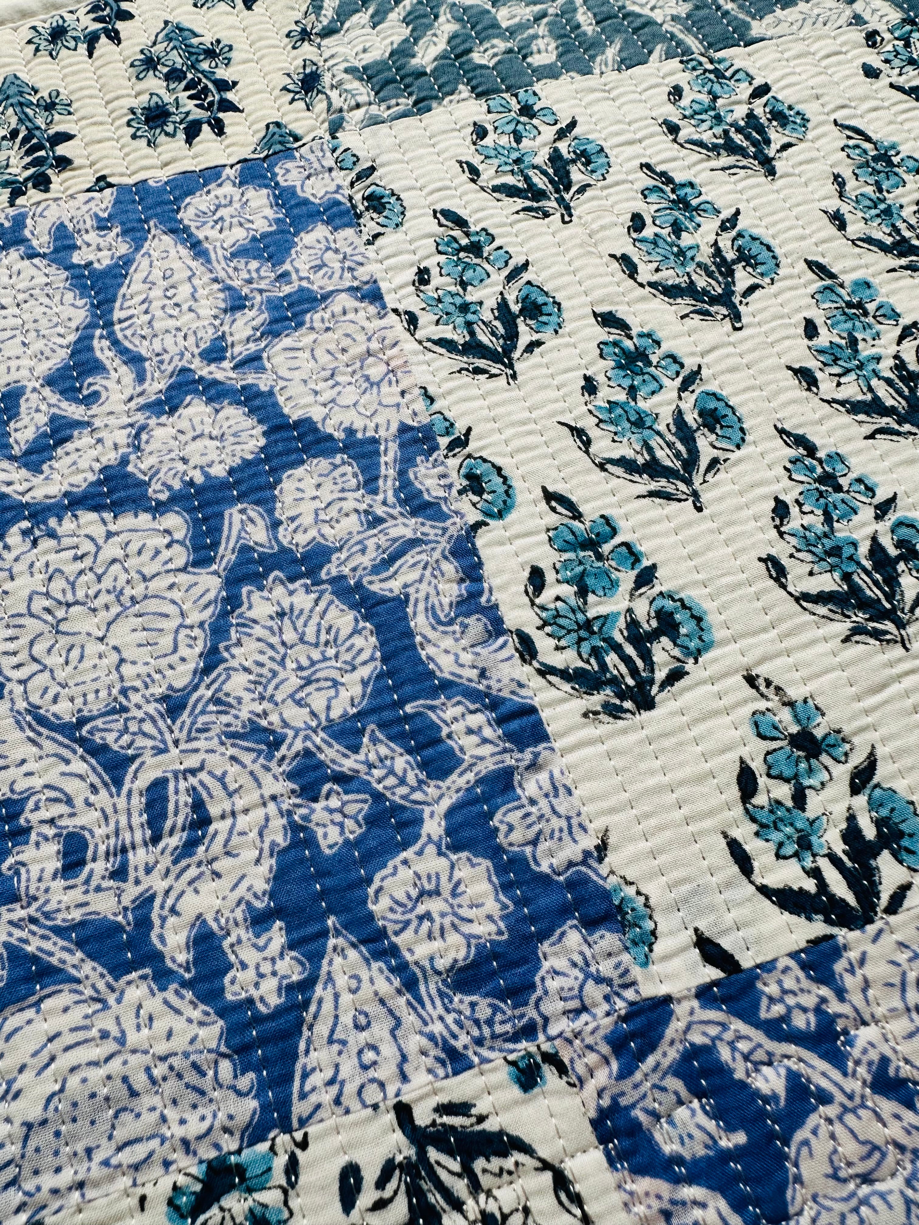 Quilted Table Placemats - Set of 4