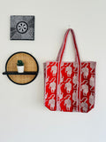 Handblock Printed Tote Bag