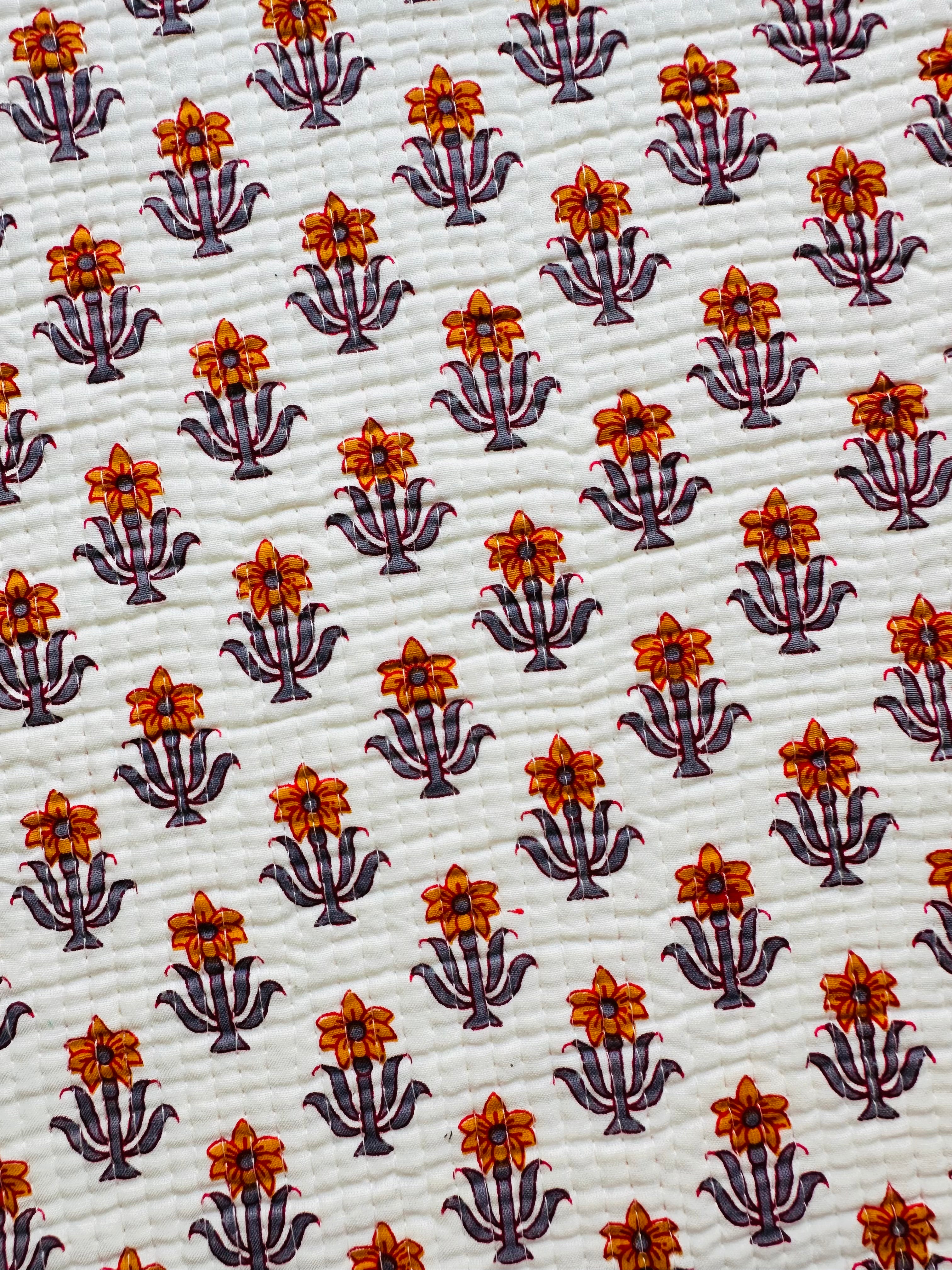 Quilted Table Placemats - Set of 4
