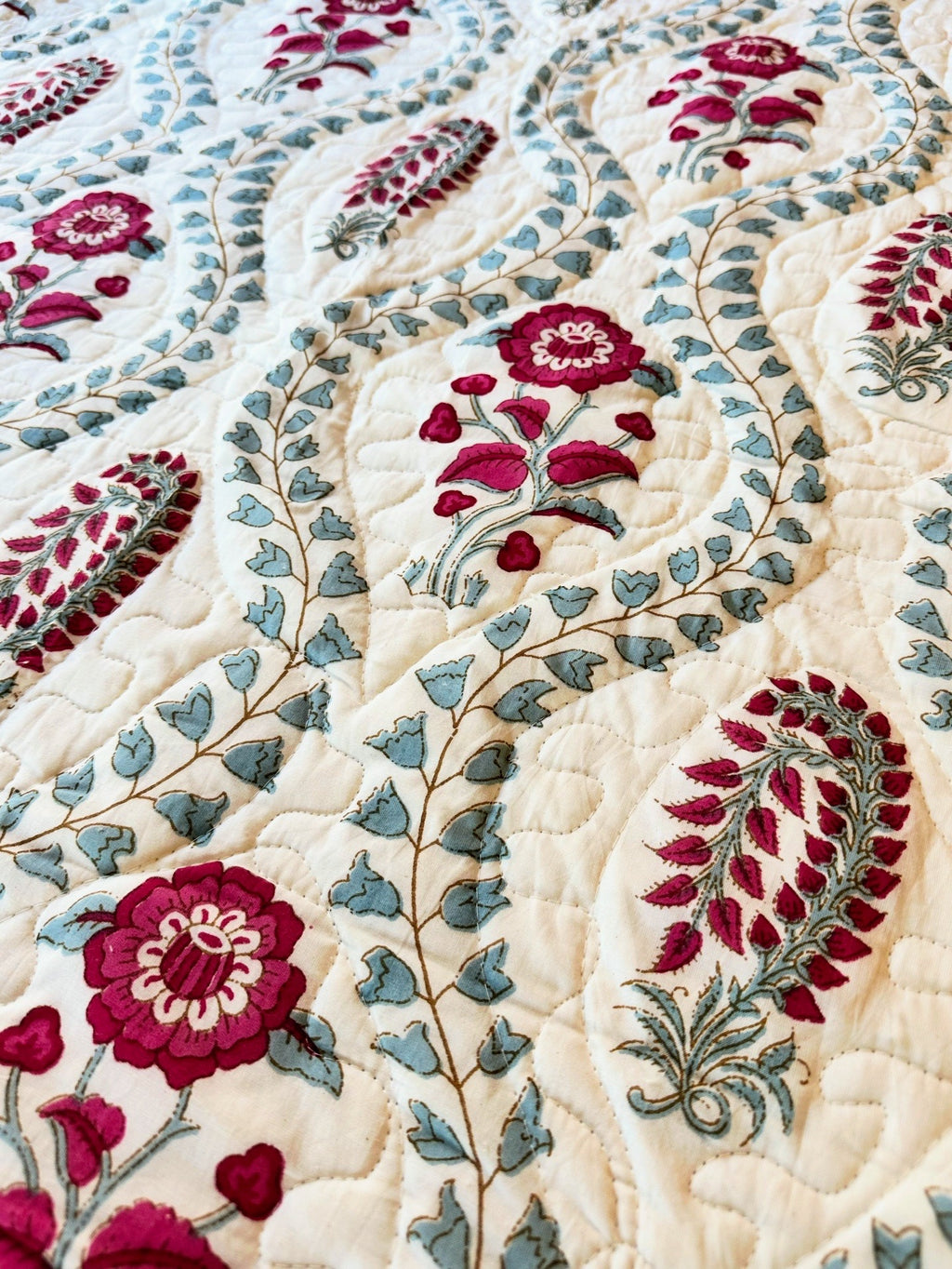 Reversible Quilted Bedspread